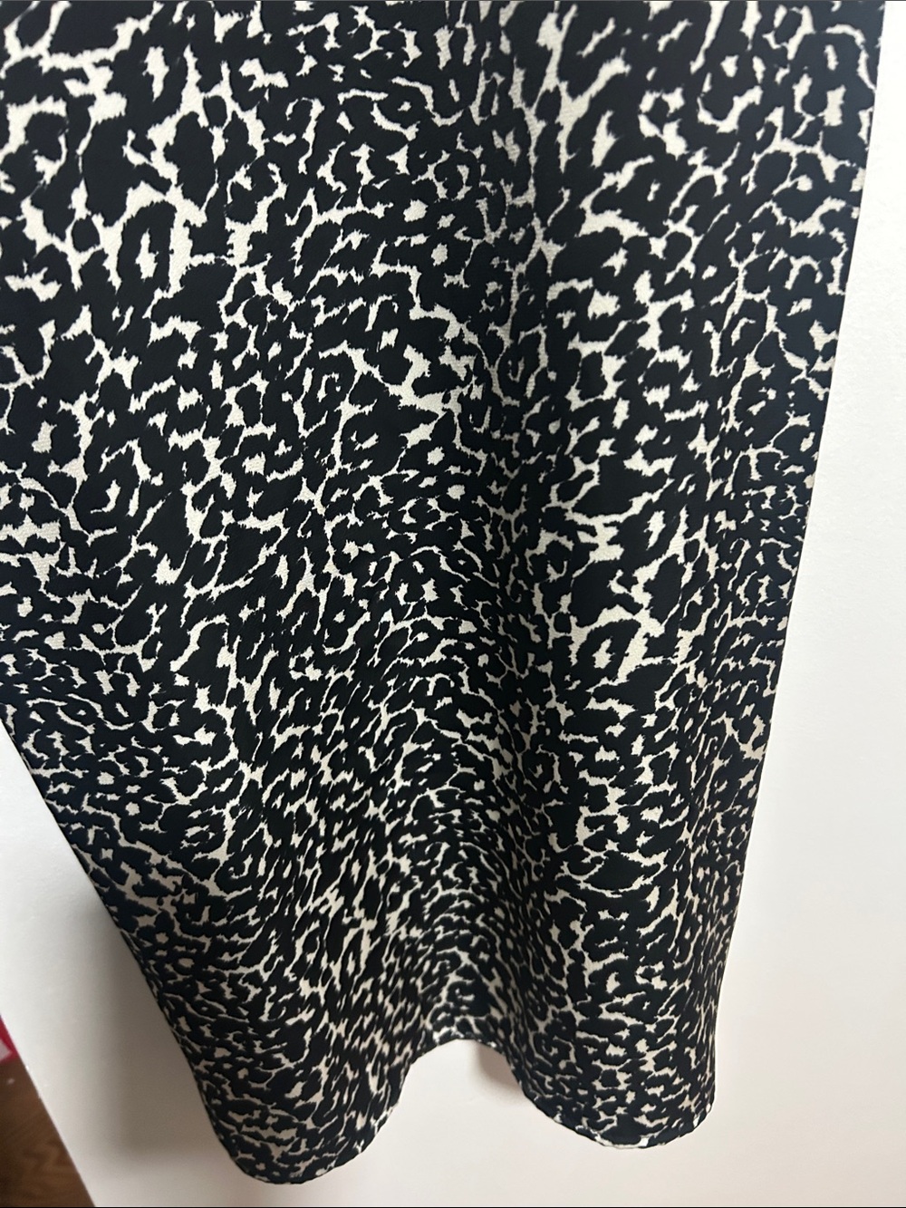 A New Day Black & White Printed Spaghetti Strap Midi Dress - Picture 5 of 6
